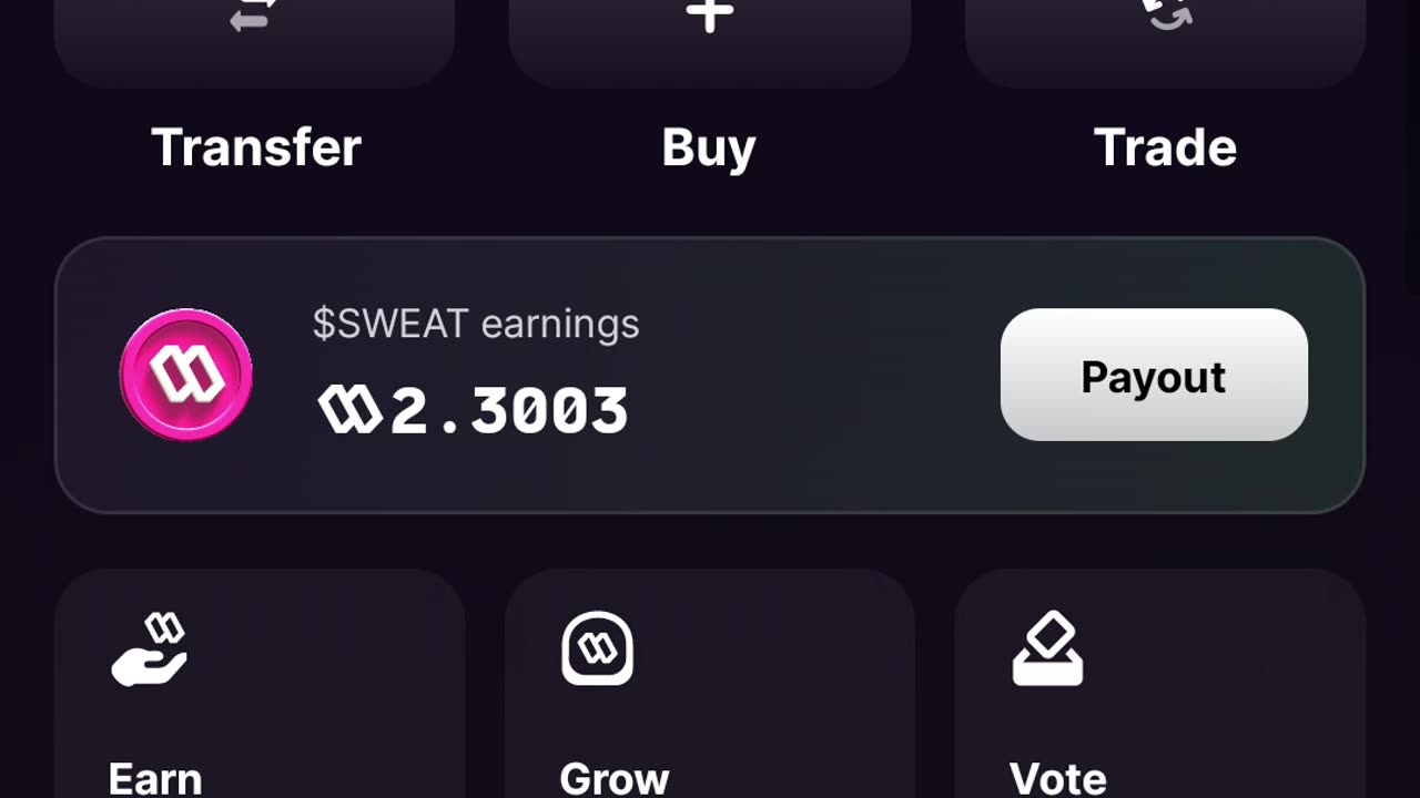 Earn $sweat 🟣 for Free. No KYC, Earn in 5 minutes.