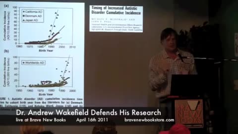 Dr Andrew Wakefield tells his side of the story in the MMR Vaccine causes Autism debate - 2013