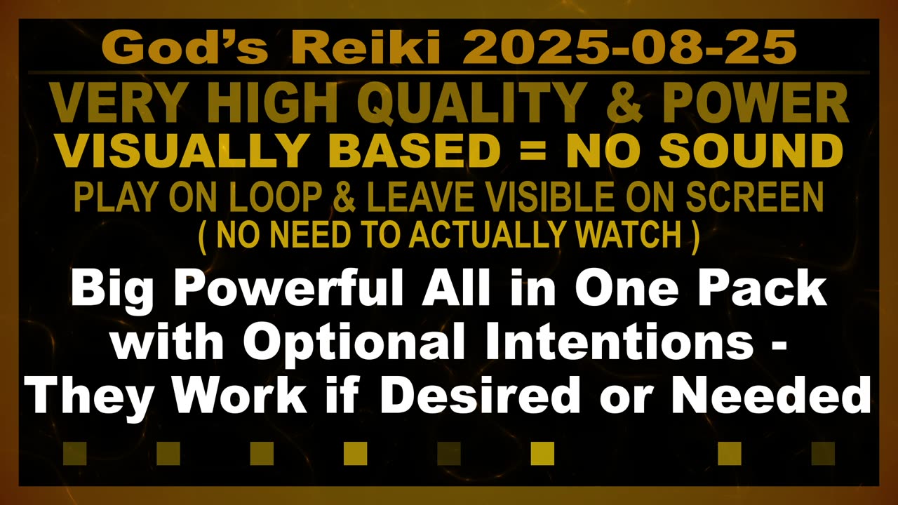 God's Reiki | Big Powerful All in One Pack - 38 Optional Intentions