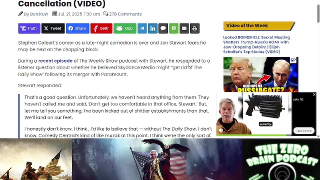 LEFTISM KILLED LATE NITE COMEDY