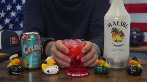 Victor Johnson - Malibu Coconut Rum & Crush Fruit Punch