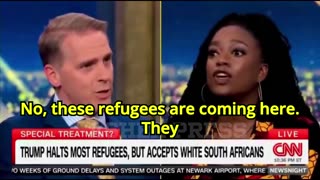 They can go back to Germany! Biden-Harris senior staffer VS white South African refugees