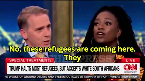 They can go back to Germany! Biden-Harris senior staffer VS white South African refugees