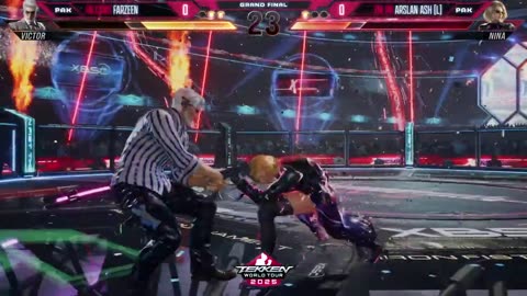 Farzeen (Victor) vs Arslan Ash (Nina) TWT 2025 BAM 15 Top 8 - Grand Finals