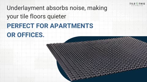 Benefits of Using Underlayment for Tile Flooring