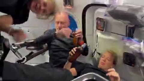 Pioneering astronauts who first journeyed around the Earth's poles achieved a remarkable feat