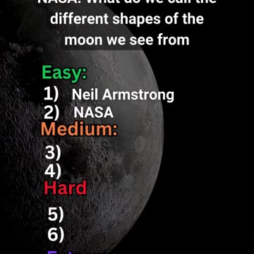 Impossible Moon Trivia! Test Your Space Knowledge