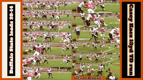 Prototype 281: Buffalo State's Casey Kacz 13yd TD run vs Cortland