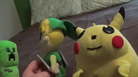 Link and Pikachu Creeper Madness