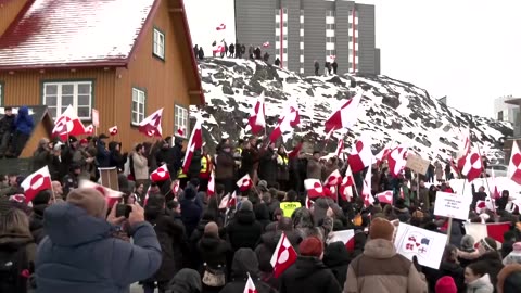 Protesters in Greenland, Denmark rally against Trump's threat