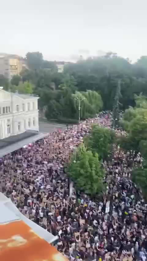 Massive Protest in Kiev