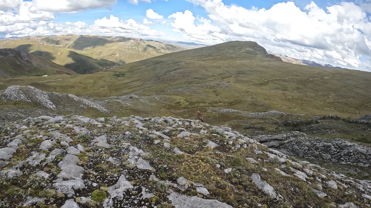 At peace in the mountains