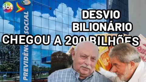 O ROUBO DO LULA,FREI CHICO E LUPI JÁ ULTRAPASSA DE 200 BILHÕES.