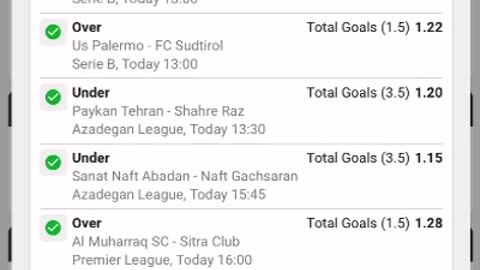 3 Odds Won