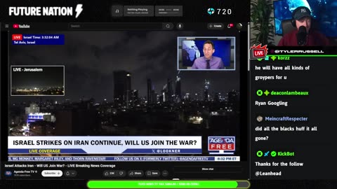 NICK ON INFOWARS LIVE AT 1PM CENTRAL! TRUMP TO STRIKE IRAN? WW3 LIVE! TUES YAP
