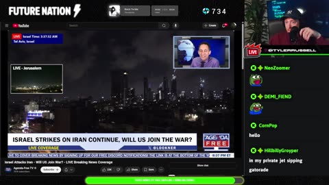 NICK ON INFOWARS LIVE AT 1PM CENTRAL! TRUMP TO STRIKE IRAN? WW3 LIVE! TUES YAP
