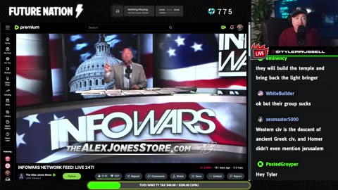 NICK ON INFOWARS LIVE AT 1PM CENTRAL! TRUMP TO STRIKE IRAN? WW3 LIVE! TUES YAP