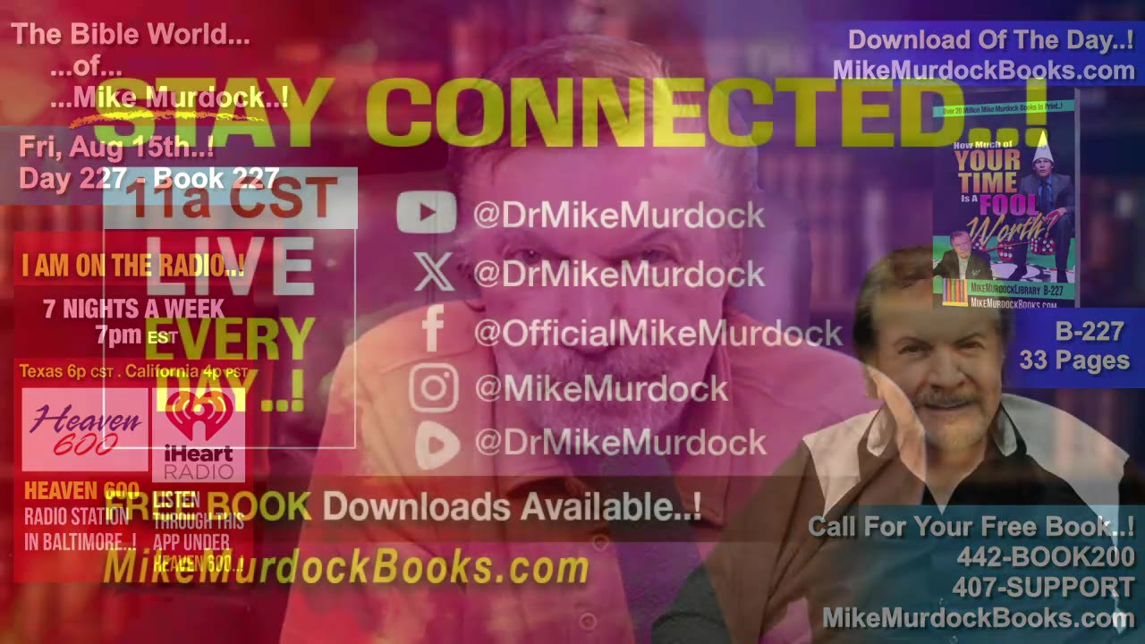 Re-Air: The Bible World of Mike Murdock...!!!