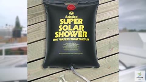 New Solstice 3.75 Gallon Super Solar Sun Backpacking Camping Outdoor Showers (2