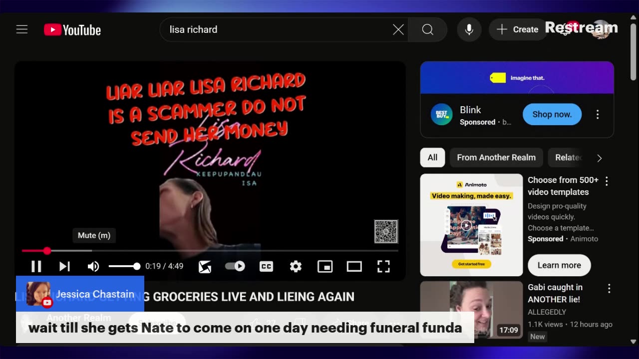Never Enough Money for Lisa Richard