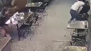 The usual suspect robs two girls