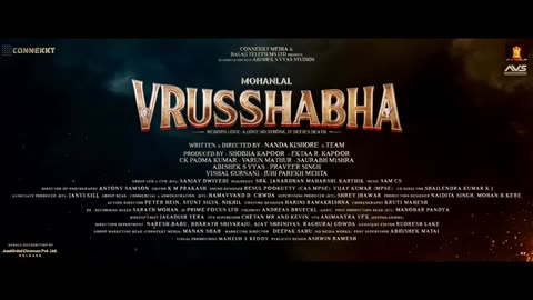Amazing: Vrusshabha Official Teaser | Mohanlal as a King | Directed by Nanda Kis