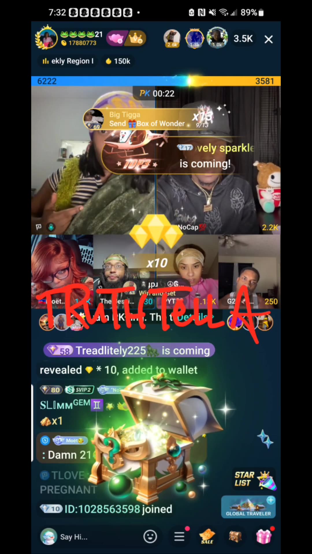 21BADBITCH TEAM PK WITH NOCAP, DREBABY, DAREALSUPABIHH, MRS. DIVERSE & MORE