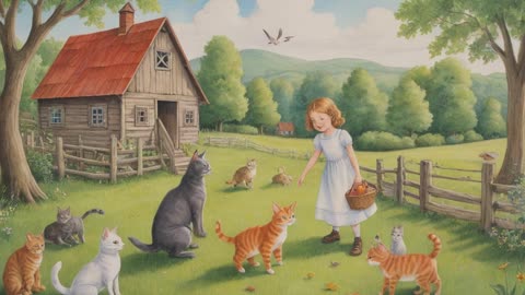 Die Geschichten der Katze auf der Stange ✨ Geschichten zum Einschlafen - Märchen .