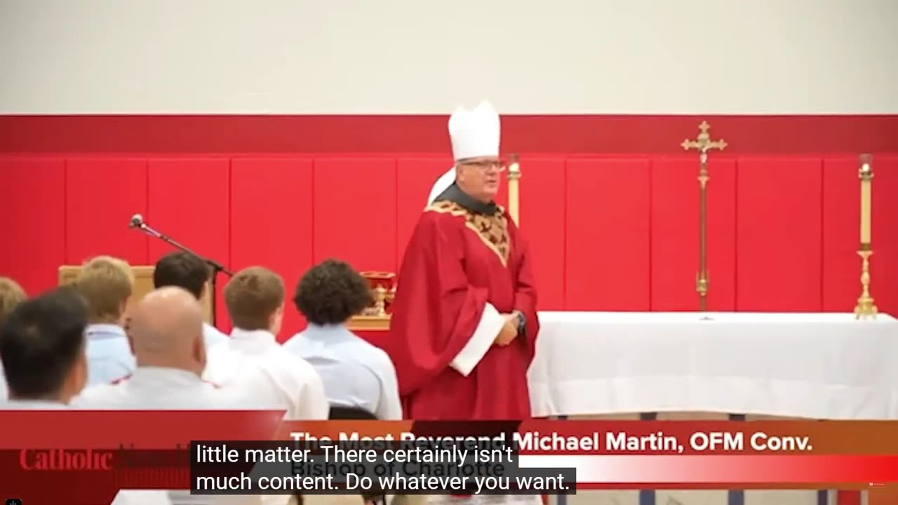 The Charlotte Showdown-Why does Bishop Michael Martin hate Latin Mass Catholics? 02-06-25