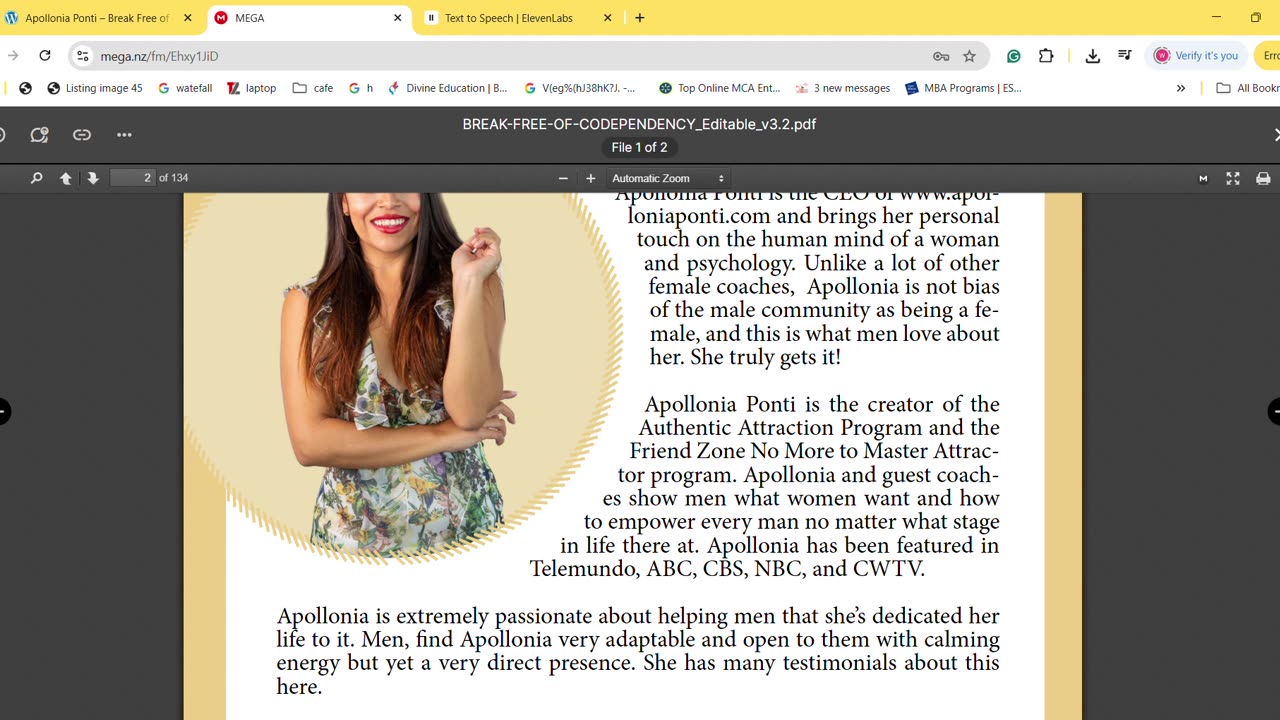 Apollonia Ponti – Break Free of Codependency-Download