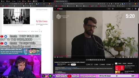 Destiny Drama | Ezra Klein V Ben Shapiro | Jubilee Homeless V Millionaires | !tts !discord