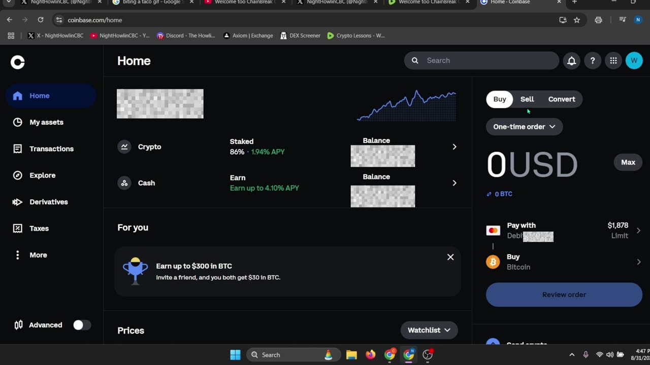 Coinbase How to Start Investing in Crypto (Desktop Version)