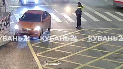 Conductor comete varias infracciones y se entrega a la Policía