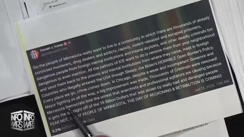 "FEAR NOT, GREAT PEOPLE OF MINNESOTA, THE DAY OF RECKONING & RETRIBUTION IS COMING!"