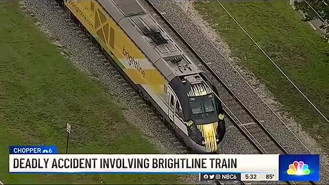 #brightline #train killing another pedestrian in #melbourne FL #news