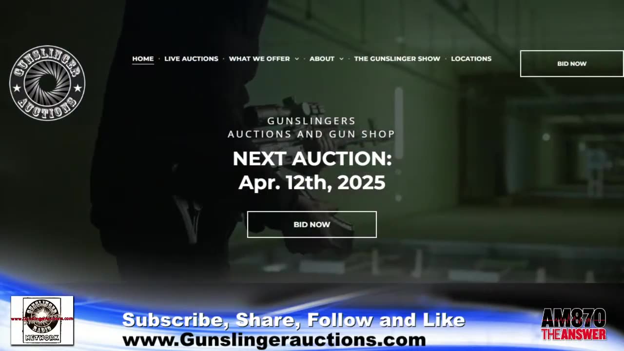 Gunslinger Auctions - GSR - 03-23-25 Seg 06