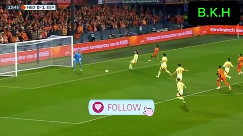 Netherlands vs Spain 2-2 Highlights & All Goals