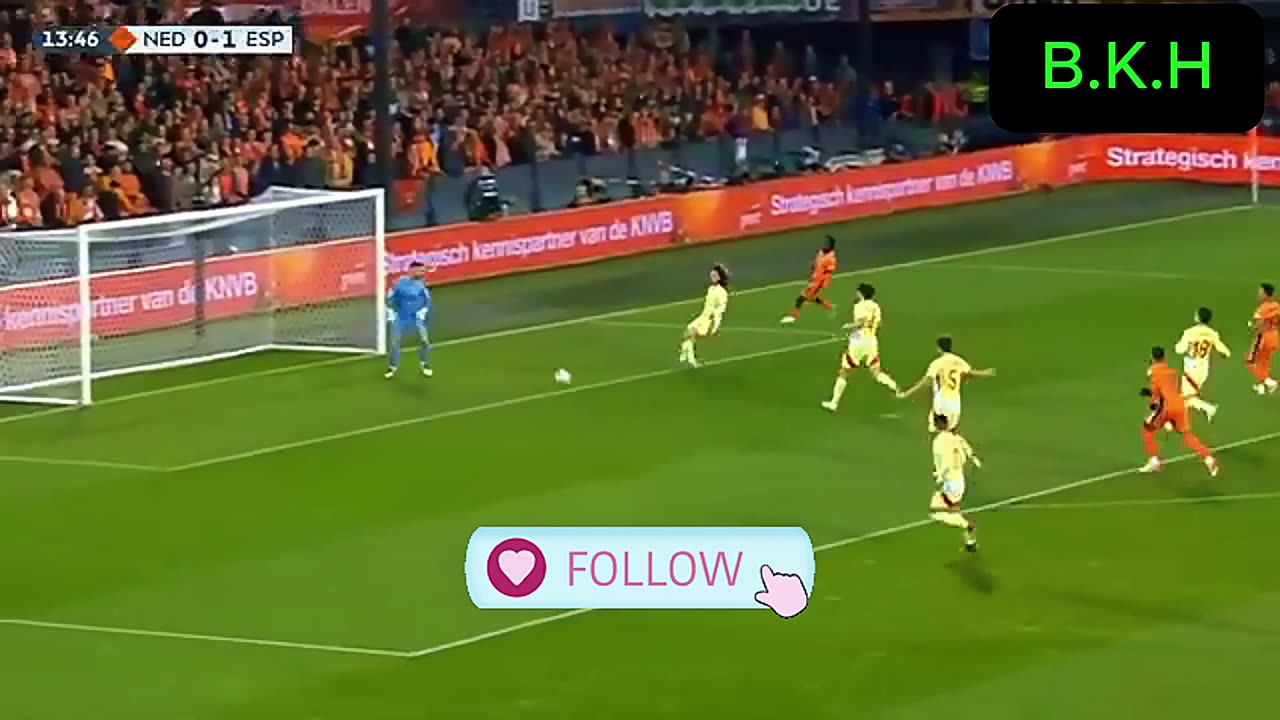 Netherlands vs Spain 2-2 Highlights & All Goals