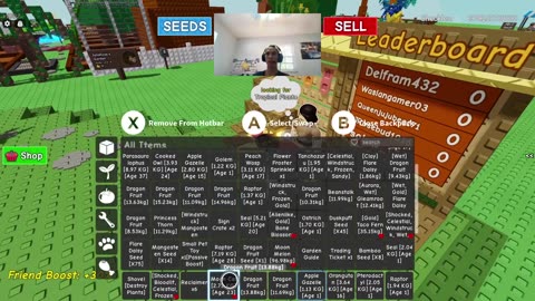 Playing Grow a Garden with Viewers! | wasiangamer03