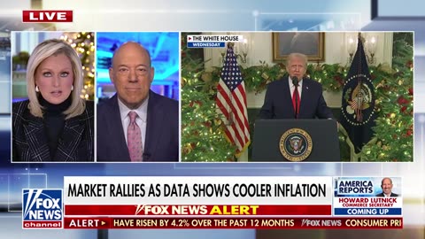 Trump touts economic wins as market data shows cooler inflation