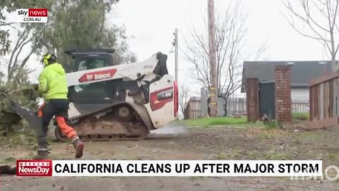 California Braces for Massive Cleanup After Powerful Storm Causes Widespread Damage