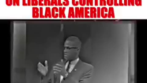 Malcolm X On Liberals