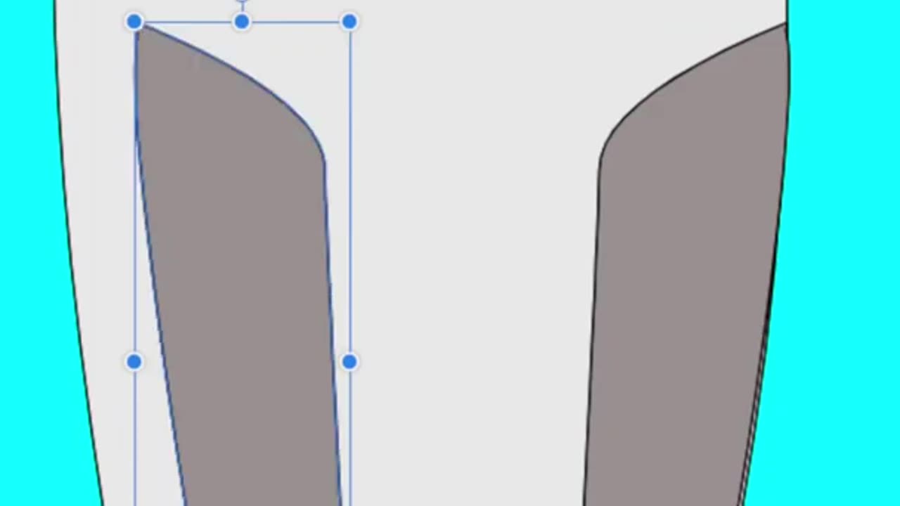 Rocket Ship Drawing (Part 1) - Gravit Designer