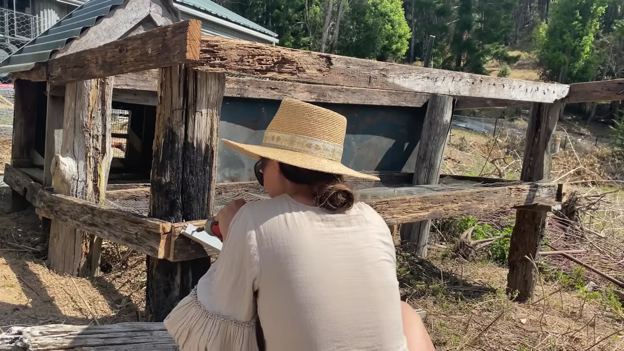 Spring Days of Zero Waste Building on our Permaculture Farm