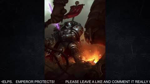 WARHAMMER 40K RADIO 24/7 SLEEP ASMR LORE & STORY RERUN STREAM