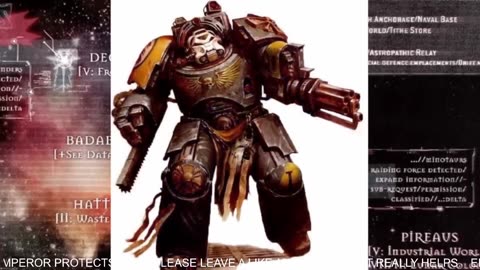 WARHAMMER 40K RADIO 24/7 SLEEP ASMR LORE & STORY RERUN STREAM