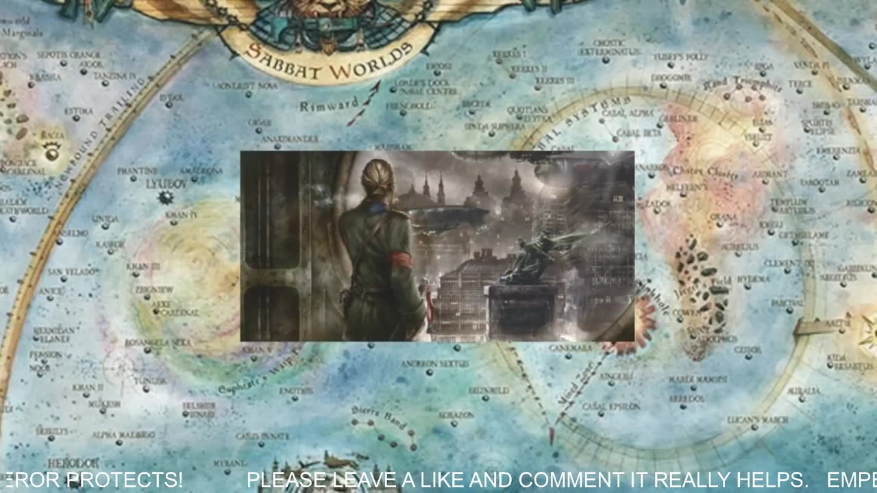 WARHAMMER 40K RADIO 24/7 SLEEP ASMR LORE & STORY RERUN STREAM