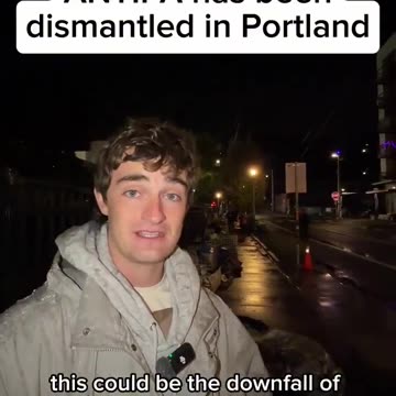 ANTIFA's Portland Encampment after Police Raid