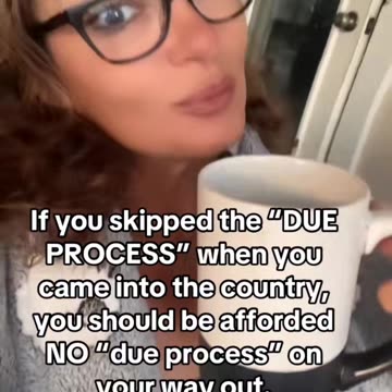 NO DUE PROCESS WHEN YOU BROKE IN