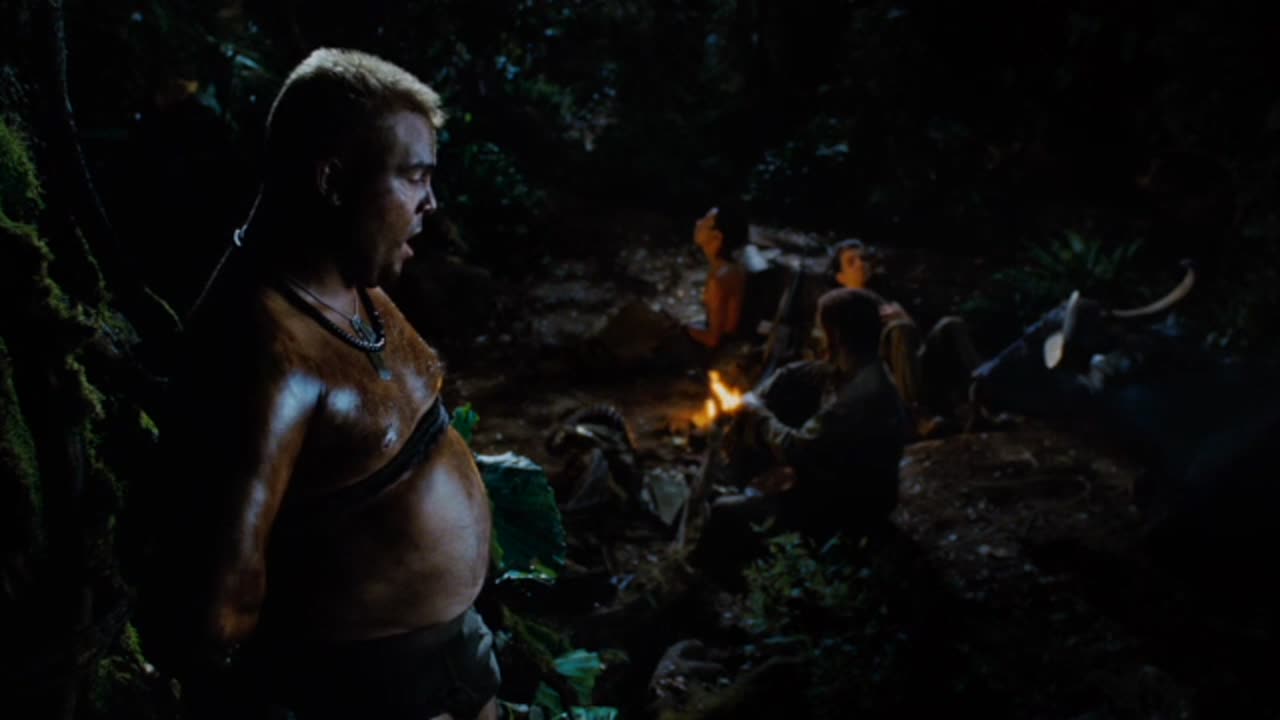 Alpha - Jack Black tied to a tree in Tropic Thunder - Comedy - movie clip